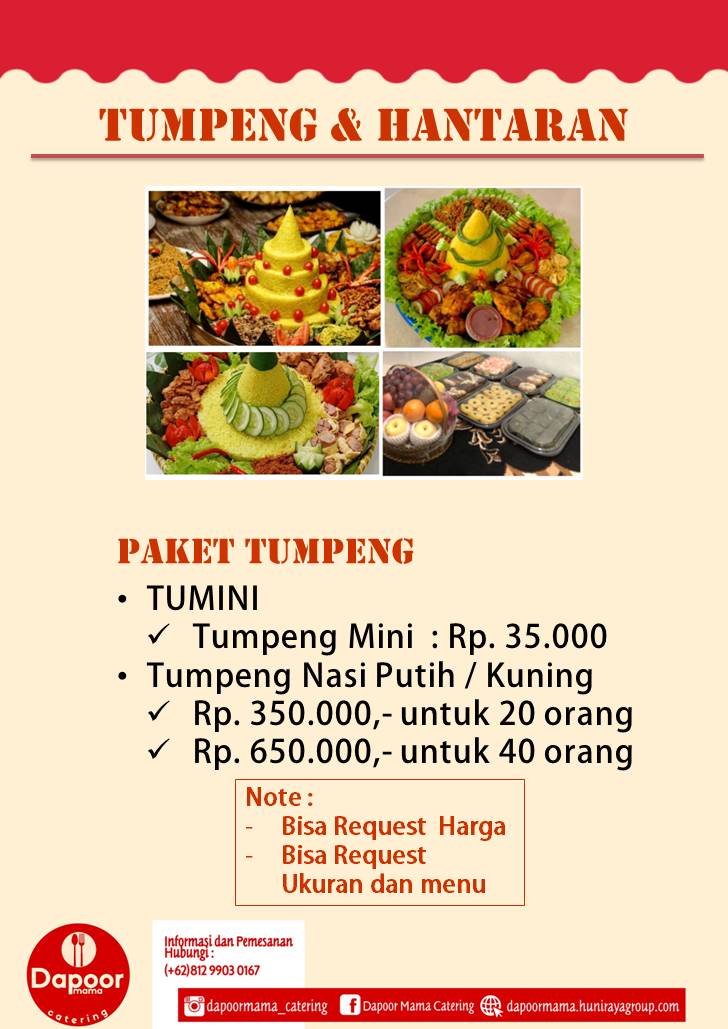 tumpeng dan hantaran malang, pasuruan, surabaya